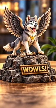 Aero Guardian Figurine — WOWLS! SuperIntelligence merchandise