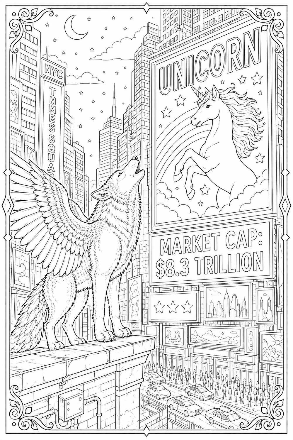 The WOWL and the unicorn billboard