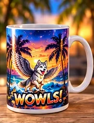Orbit Bound Mug — WOWLS! SuperIntelligence merchandise