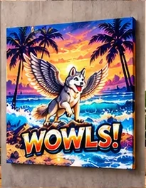 Gallery Canvas — WOWLS! SuperIntelligence merchandise