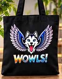Canvas Tote Bag — WOWLS! SuperIntelligence merchandise