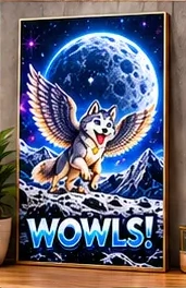 Orbit Tour Poster — WOWLS! SuperIntelligence merchandise