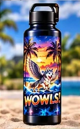 Adventure Water Bottle — WOWLS! SuperIntelligence merchandise