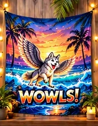 Cosmic Wall Tapestry — WOWLS! SuperIntelligence merchandise