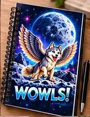 Expedition Notebook — WOWLS! SuperIntelligence merchandise