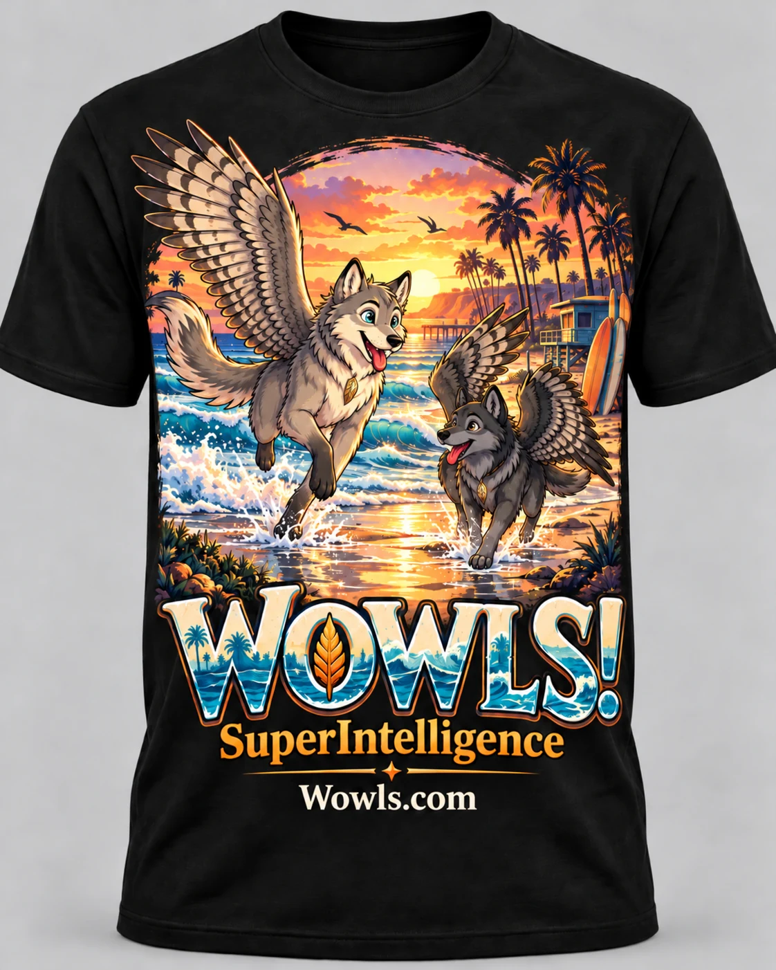 The Venice Sunset Capsule — WOWLS! SuperIntelligence merchandise