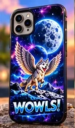 WOWLS Phone Case — WOWLS! SuperIntelligence merchandise