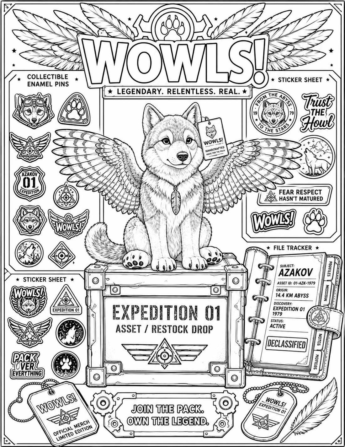The WOWLS! expedition poster