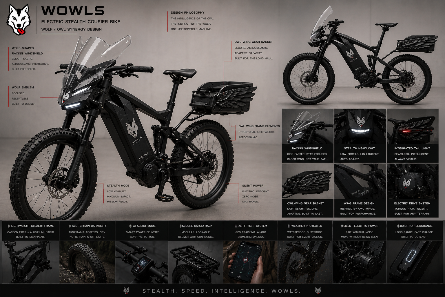 Zuun Class — Stealth Courier eBike